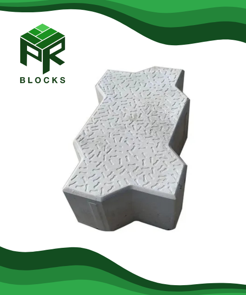 Zig Zag Paver Block